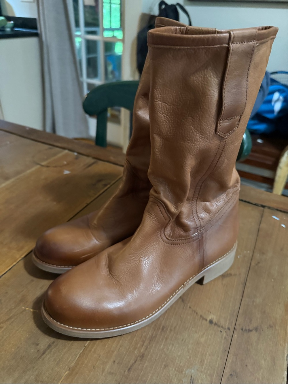 Steve Madden Ruben Brown Leather Size 10